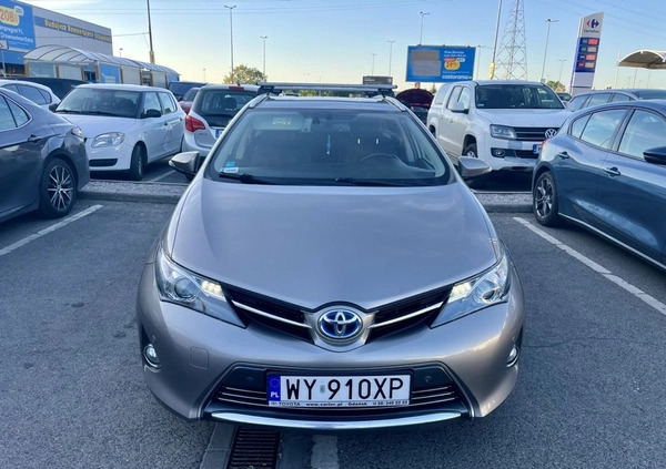 Toyota Auris cena 52500 przebieg: 214000, rok produkcji 2014 z Warszawa małe 172